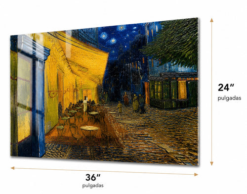 Café Terrance at Night